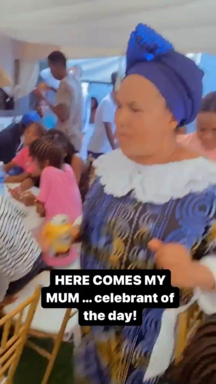 Regina Chukwu throws mother lavish party ahead of housewarming (Video)