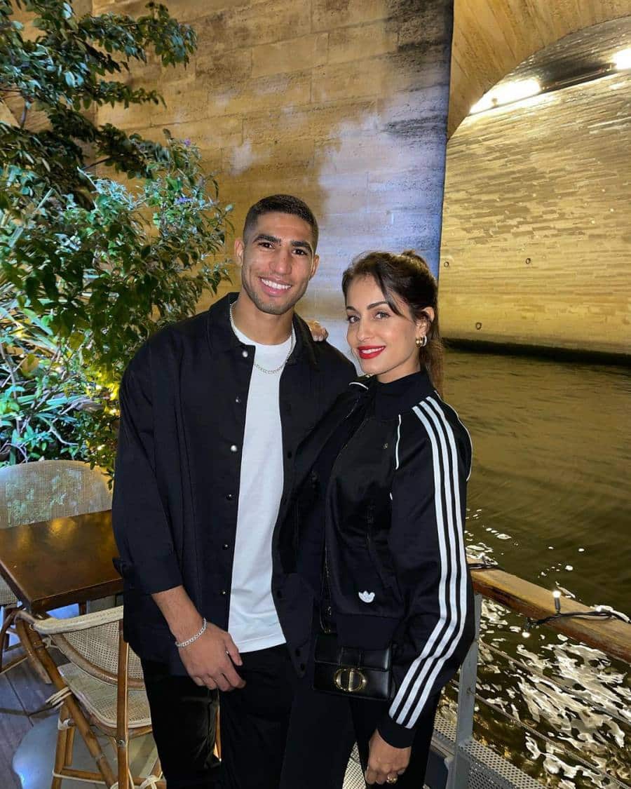 Achraf Hakimi wife