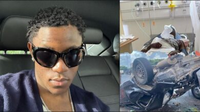 "I was in coma for days" — Victony opens up on ghastly accident