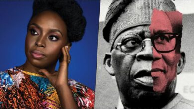 Chimamanda slams US and UK for congratulating Tinubu, calls election flawed