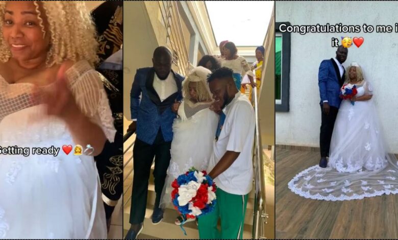 American woman flies to Nigeria to marry Nigerian lover (Video)