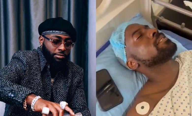 Davido replies fan who hopes to attend Timeless concert right after surgery (Video)