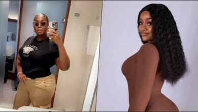 Eniola Badmus praised over birthday message to Chioma despite fallout with Davido