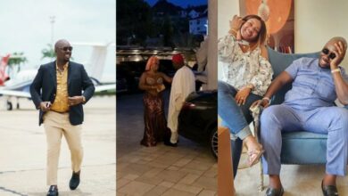 "When a romantic babe marries a local man" — Obi Cubana gushes over wife (Video)