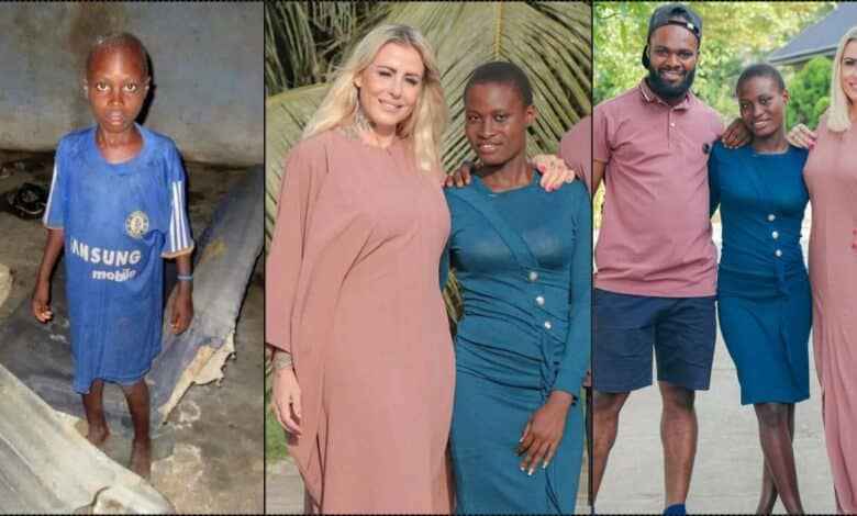 Anja Lovén shares 10-year transformation of child abandoned for being a 'witch' in Akwa Ibom
