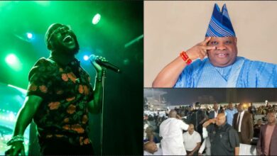 Adeleke attends Davido's Timeless concert