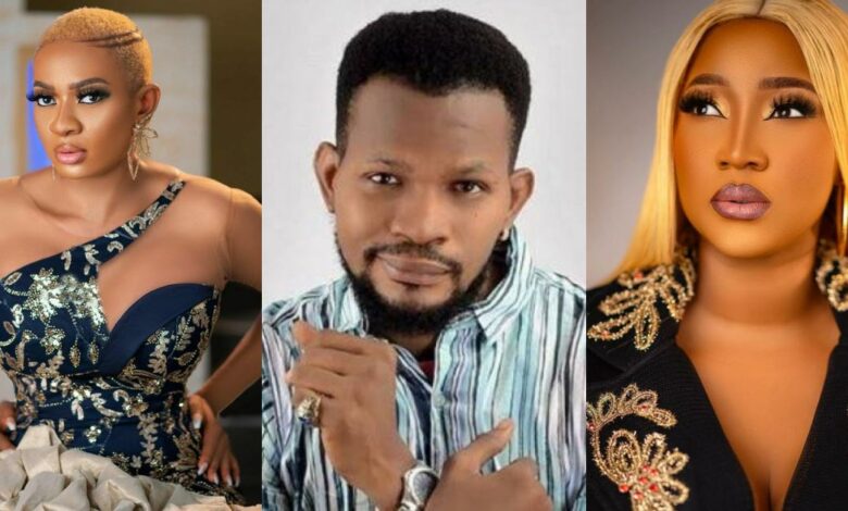 "This is insensitive" - Uche Maduagwu chides Judy Austin for posting about May Edochie's son's death