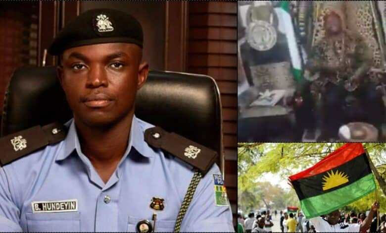 Police reacts following threats to invite IPOB to Lagos (Video)