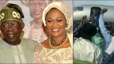 Tinubu, wife arrive Nigeria form Europe ahead of inauguration