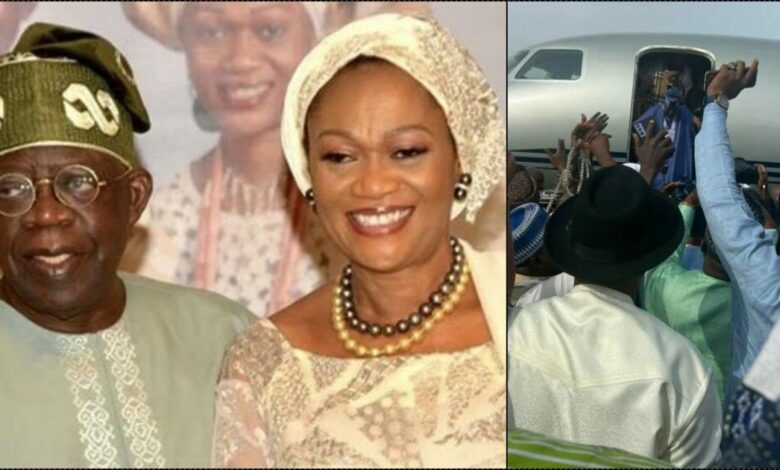 Tinubu, wife arrive Nigeria form Europe ahead of inauguration