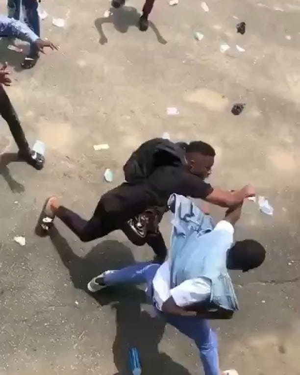 uniport students fighting