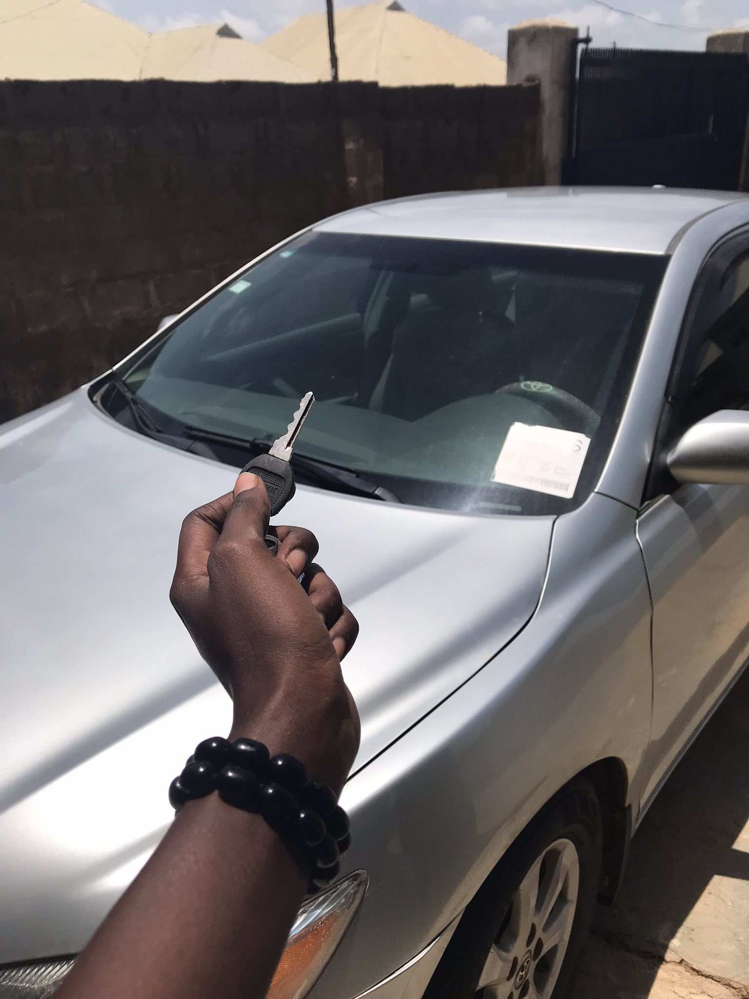 Dad reportedly buys daughter a new car for scoring 350 in JAMB