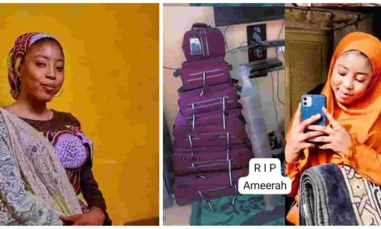 Lady dies two weeks to wedding