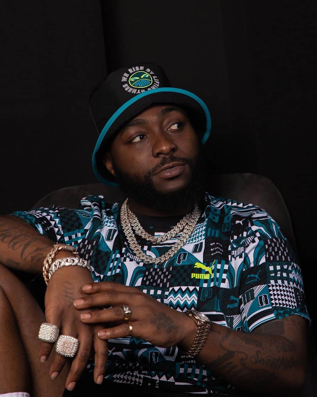 Puma sends its private jet to fly Davido to England for Manchester City's Sunday match