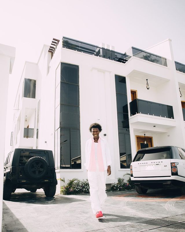"I wish my mother could witness this" — Seyi vibez acquires new house