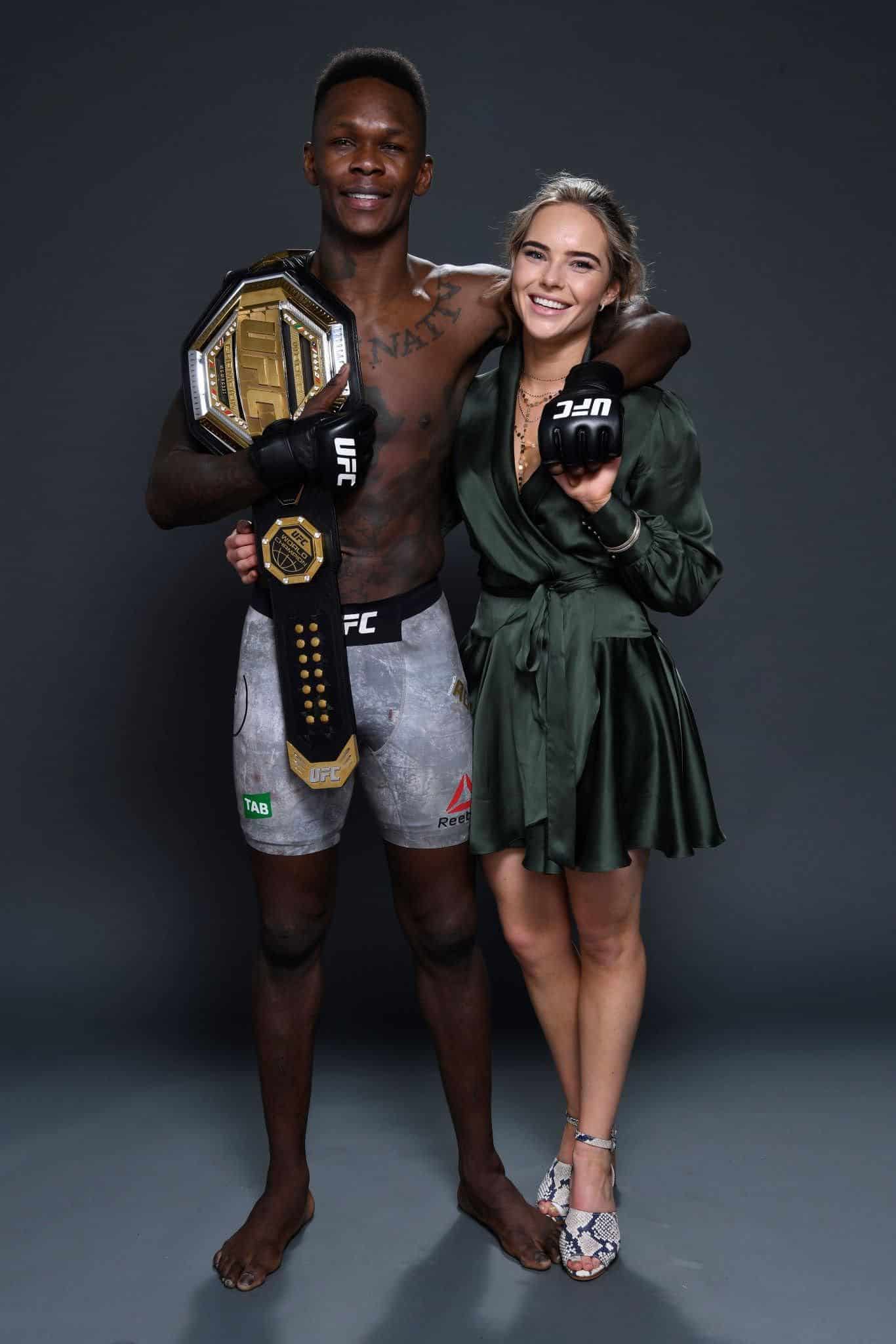 Israel Adesanya’s ex-girlfriend