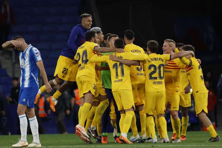 Barcelona wins first La Liga title since 2019