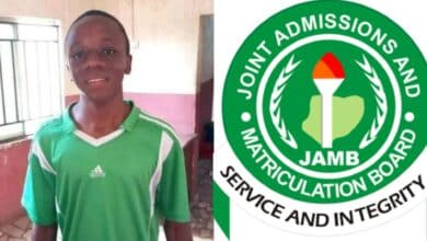 15-year-old boy breaks Jamb highest score, sets new record