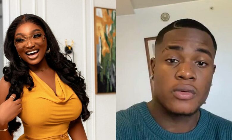 Papaya Ex's boyfriend drags her online for allegedly sending soldiers to beat him up (Video)