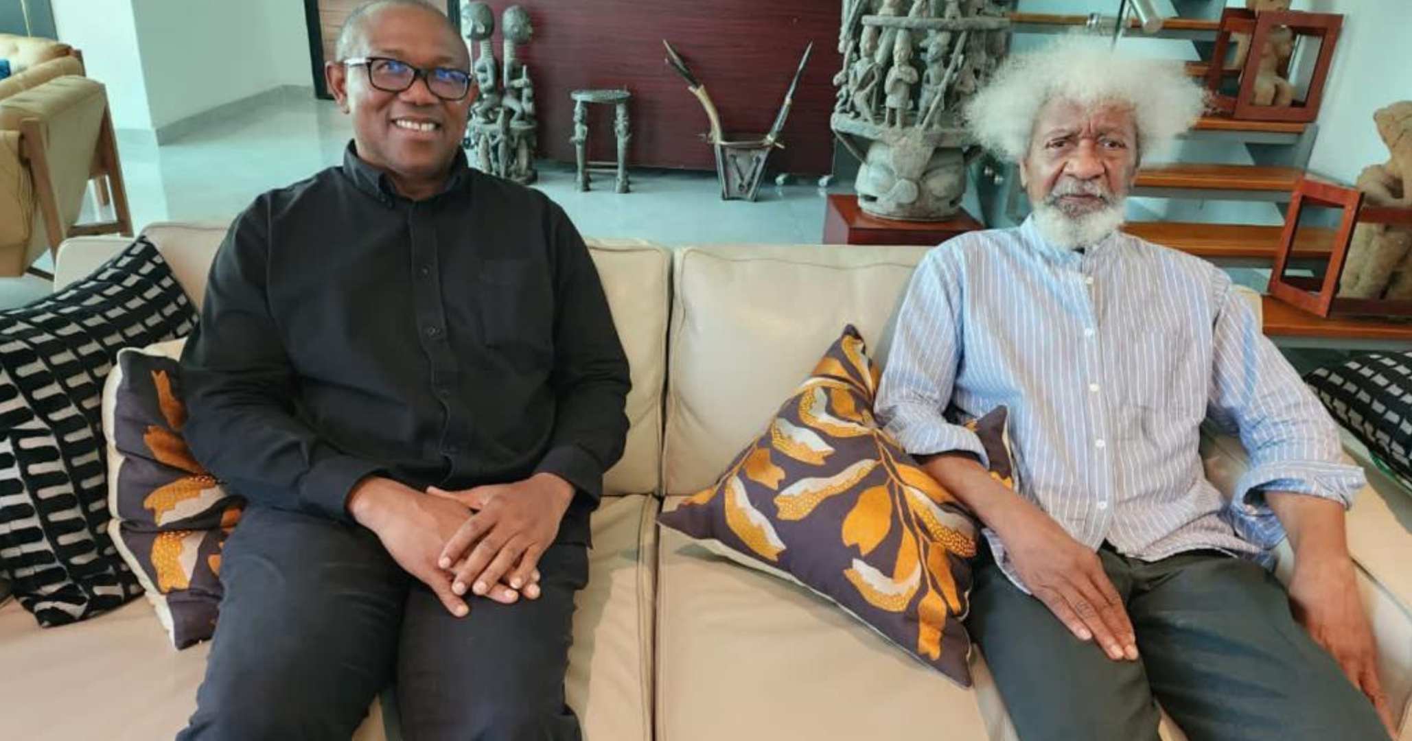 Peter Obi's visit for apology, not reconciliation – Wole Soyinka