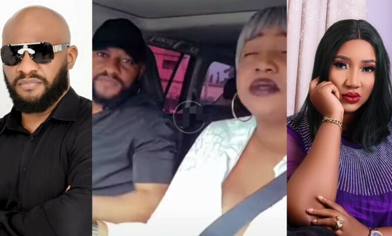 "Lord please keep comforting May" – Criticisms trail Yul Edochie and Judy Austin adorable singing moment (Video)