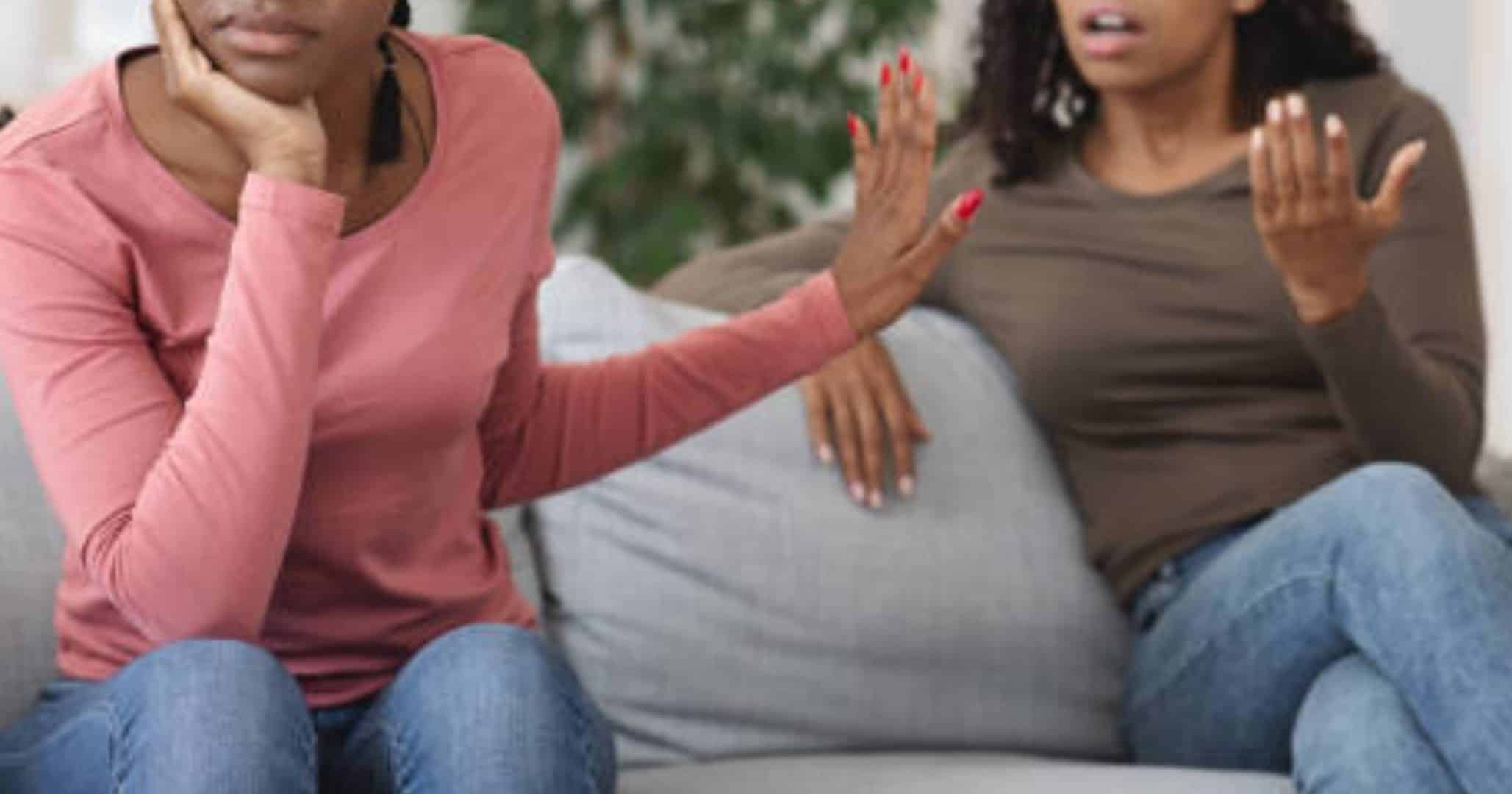 "He hasn't put a ring on your finger" – Lady defends self after getting pregnant bestie's boyfriend