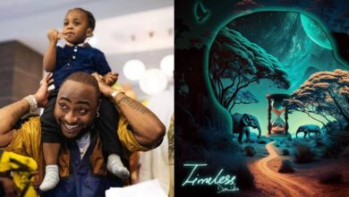 "Ifeanyi loved nature, trees, elephants" – Davido on how Timeless album-art was created (Video)