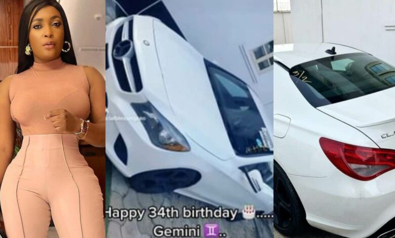 Blessing CEO shows off new Mercedes Benz as she celebrates 34th birthday