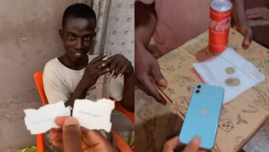 Security man surprised with iPhone 11, others on his birthday (Video)