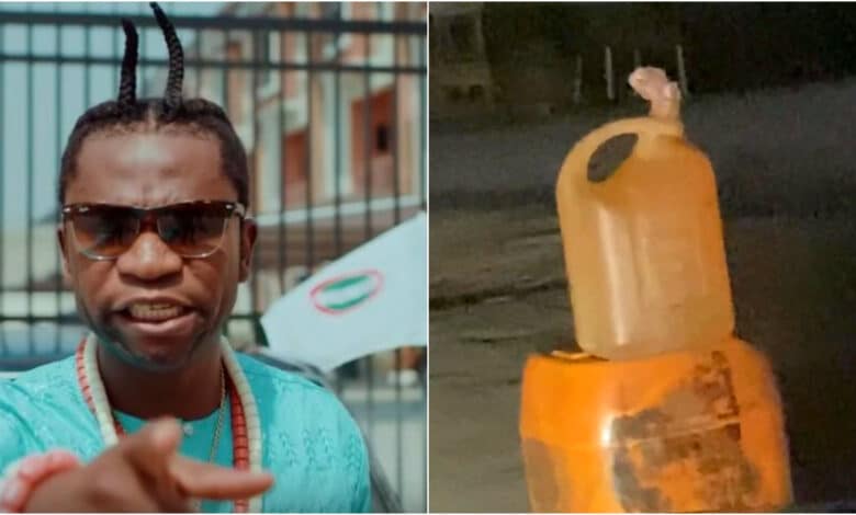 Speed Darlington calls for referendum after buying 5 liters of fuel for N5000