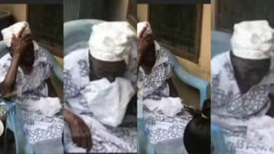 96-year-old woman breaks down in tears as she reunite with son after 40 years (Video)