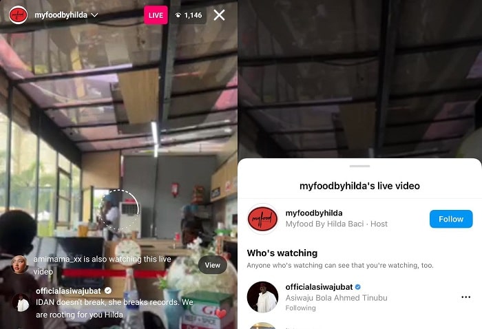 "IDAN doesn’t break" — President-elect, Tinubu hails Hilda Baci