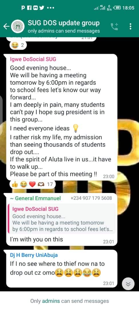 "Drama"- University of Abuja rusticates student for advocating equal education opportunities
