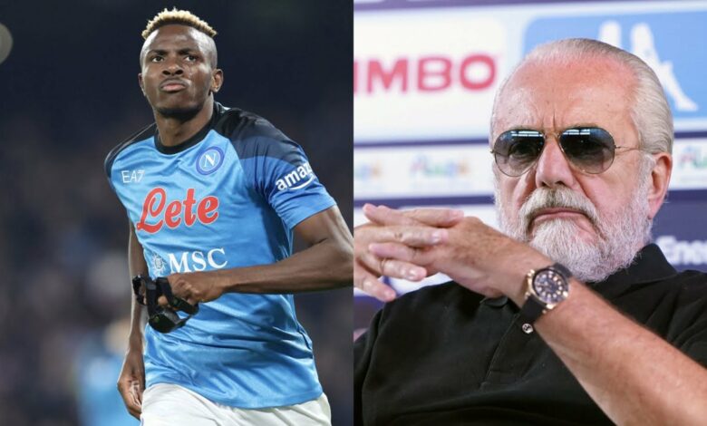 Napoli's President insists he won't sell Victor Osimhen