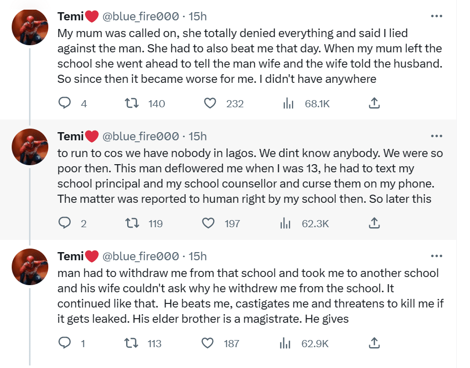 Nigerian lady calls out Pastor who allegedly molested her for 7 years