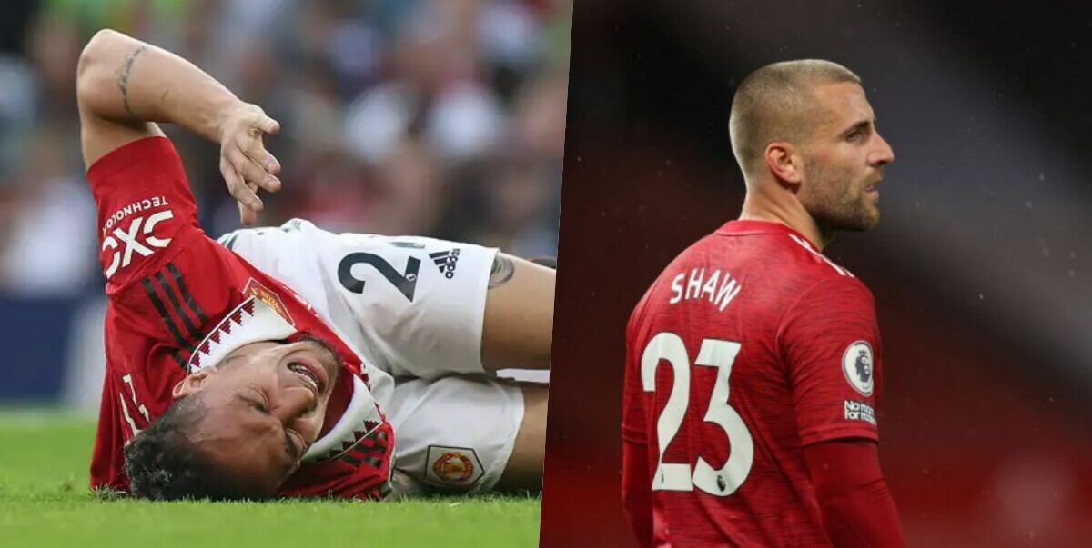 Antony and Luke Shaw injured ahead of FA Cup final against Manchester City