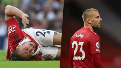 Antony and Luke Shaw injured ahead of FA Cup final against Manchester City