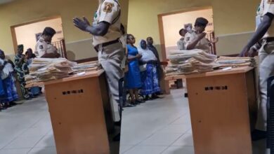 Man left confused after Nigerian immigration officials forced them to engage in long prayer session