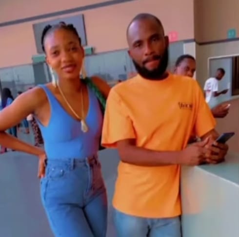 Mom-of-three breaks down in tears as she begs husband's side chic to leave him alone.