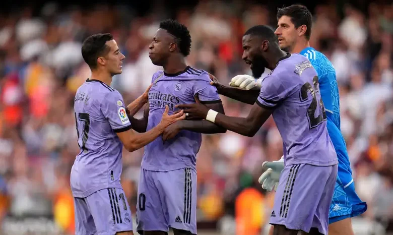 Vinicius Junior's red card overturned after racial abuse