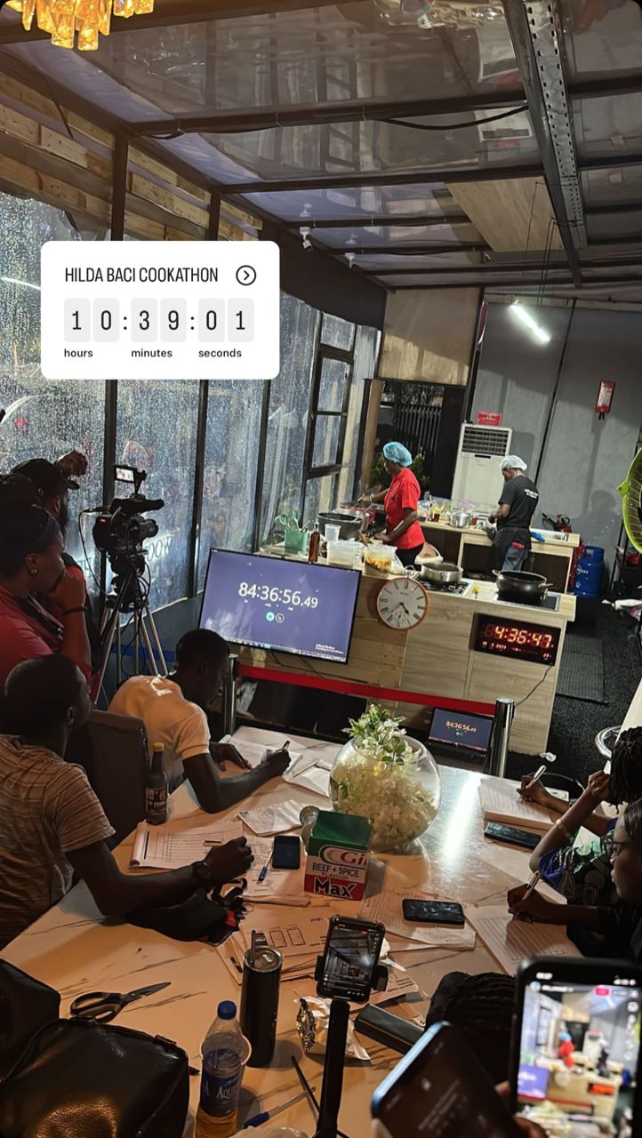 Hilda Baci hits 84-hour mark, less than 3-hours to break Guinness World Record