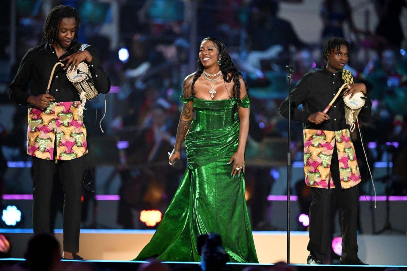 Moment Tiwa Savage performs at King Charles III Coronation Concert (Video)