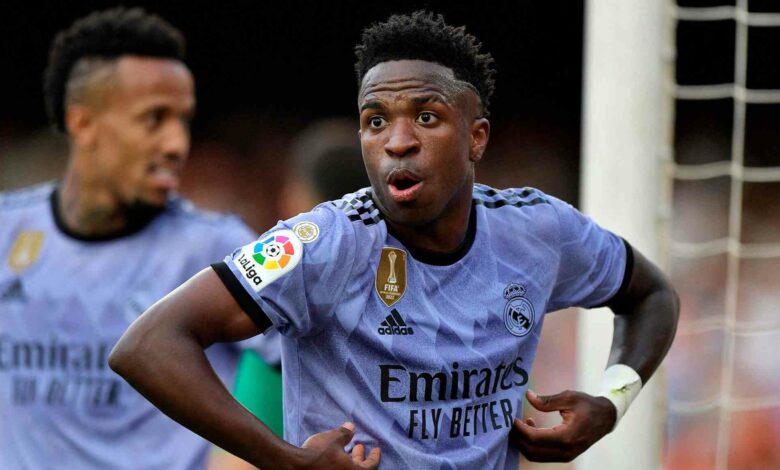 Vinicius Junior brands La Liga a 'racist' league after red card