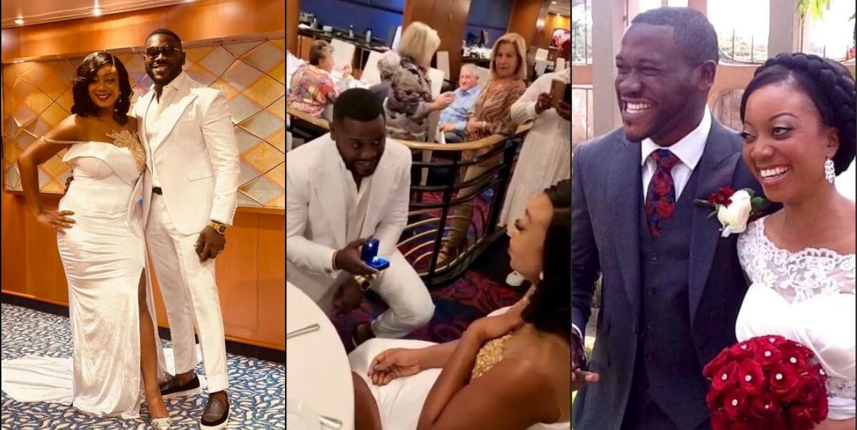 Deyemi Okanlawon proposes to wife again on 10th wedding anniversary (Video)