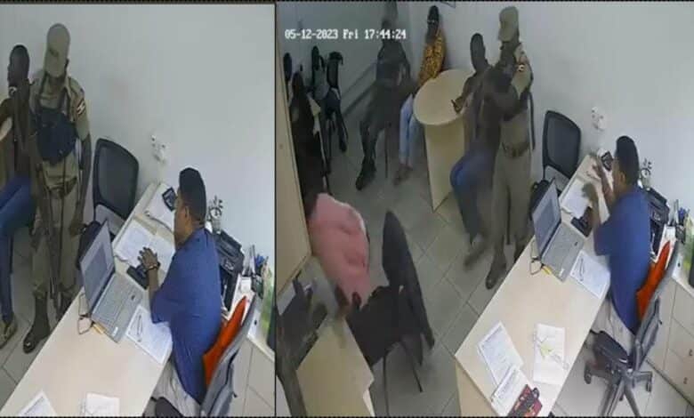 Ugandan policeman shoots moneylender over argument on loan taken in 2020 (Video)