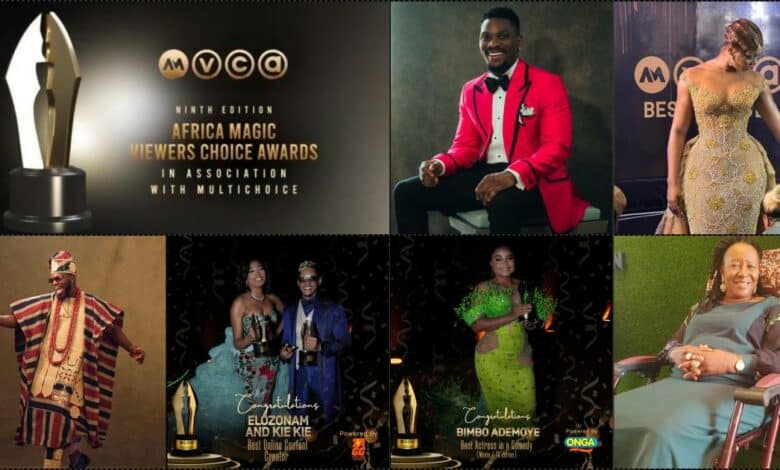 AMVCA 2023: Osas, Tobi, Bimbo, Funke Akindele, Patience Ozokwo win big [Full list of Winners]
