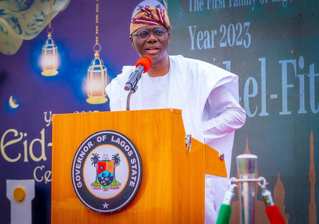 "Dangote came to Lagos empty handed 45 years ago" - Sanwo-Olu