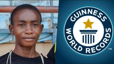 17-yr-old Nigerian student breaks Guinness World Record for most skips on one foot