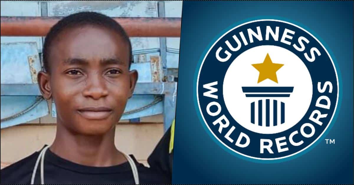 17-yr-old Nigerian student breaks Guinness World Record for most skips on one foot