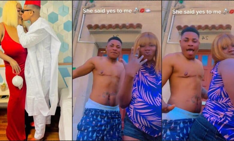 NIgerian single mother becomes trans man, proposes to her lover, mother of one (Video)
